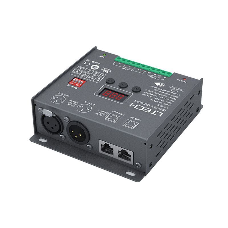 DC12-24V 600W 5CH CV DMX Decoder LT-905